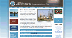 Desktop Screenshot of chincoteague-va.gov